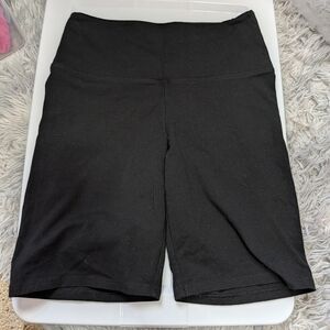 women's PINK yoga biker shorts